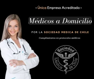únicos acreditados por sociedad médica medicos a domicilio Renca